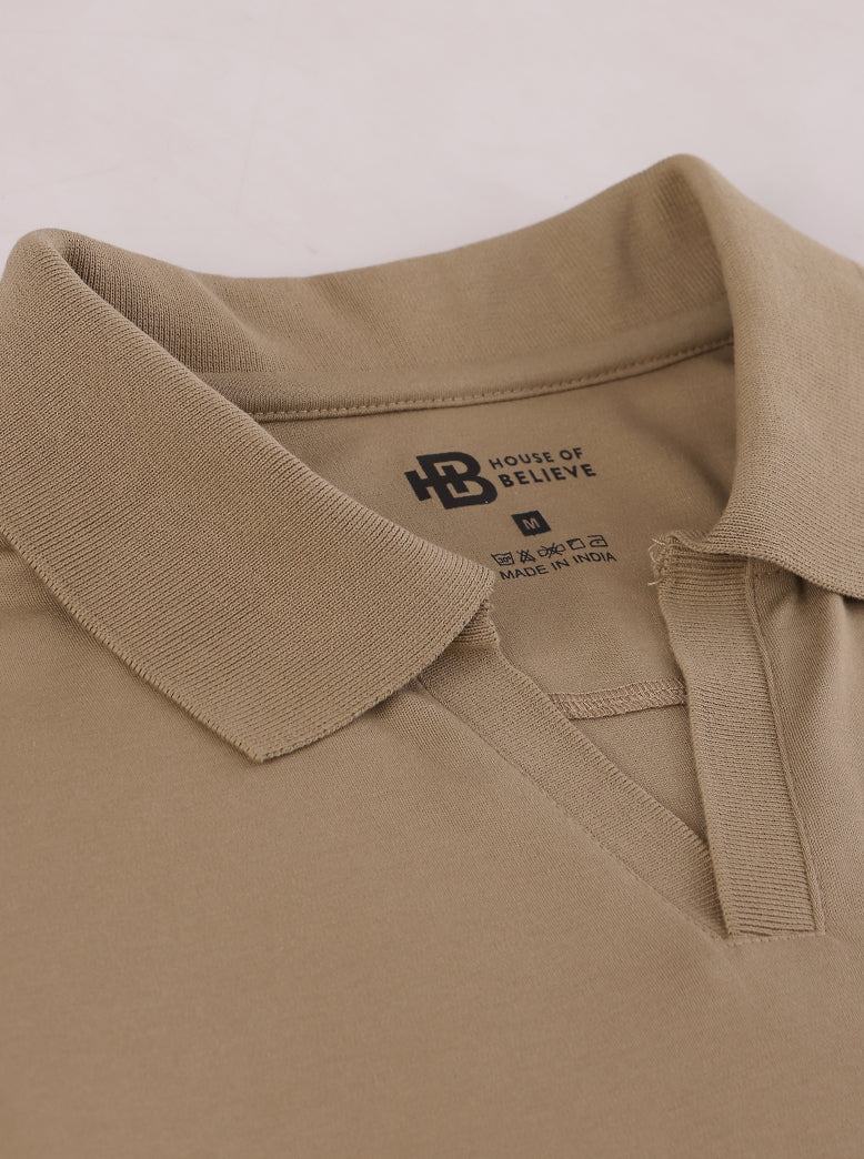 Men's Interlock Johny Collar Polo Tshirt - extra image 4