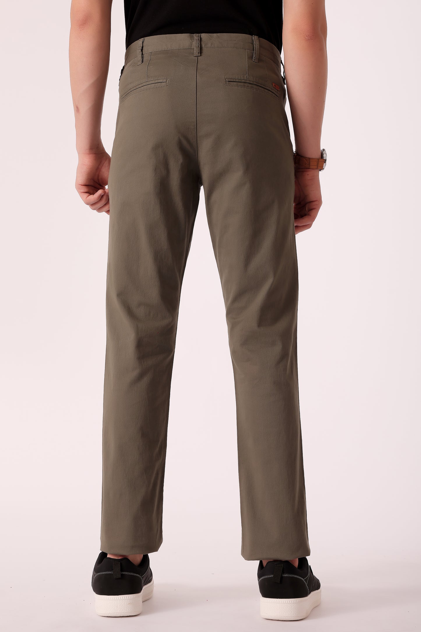 Men's Cotton stretch Slim Fit Chinos - extra image 4