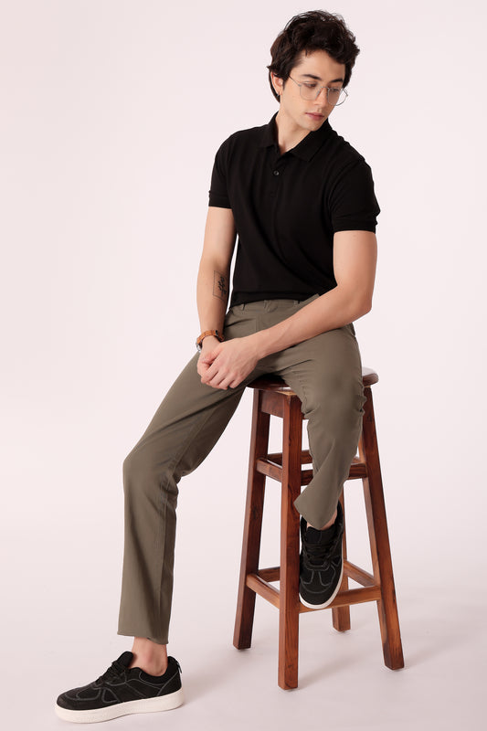 Men's Cotton stretch Slim Fit Chinos - extra image 2