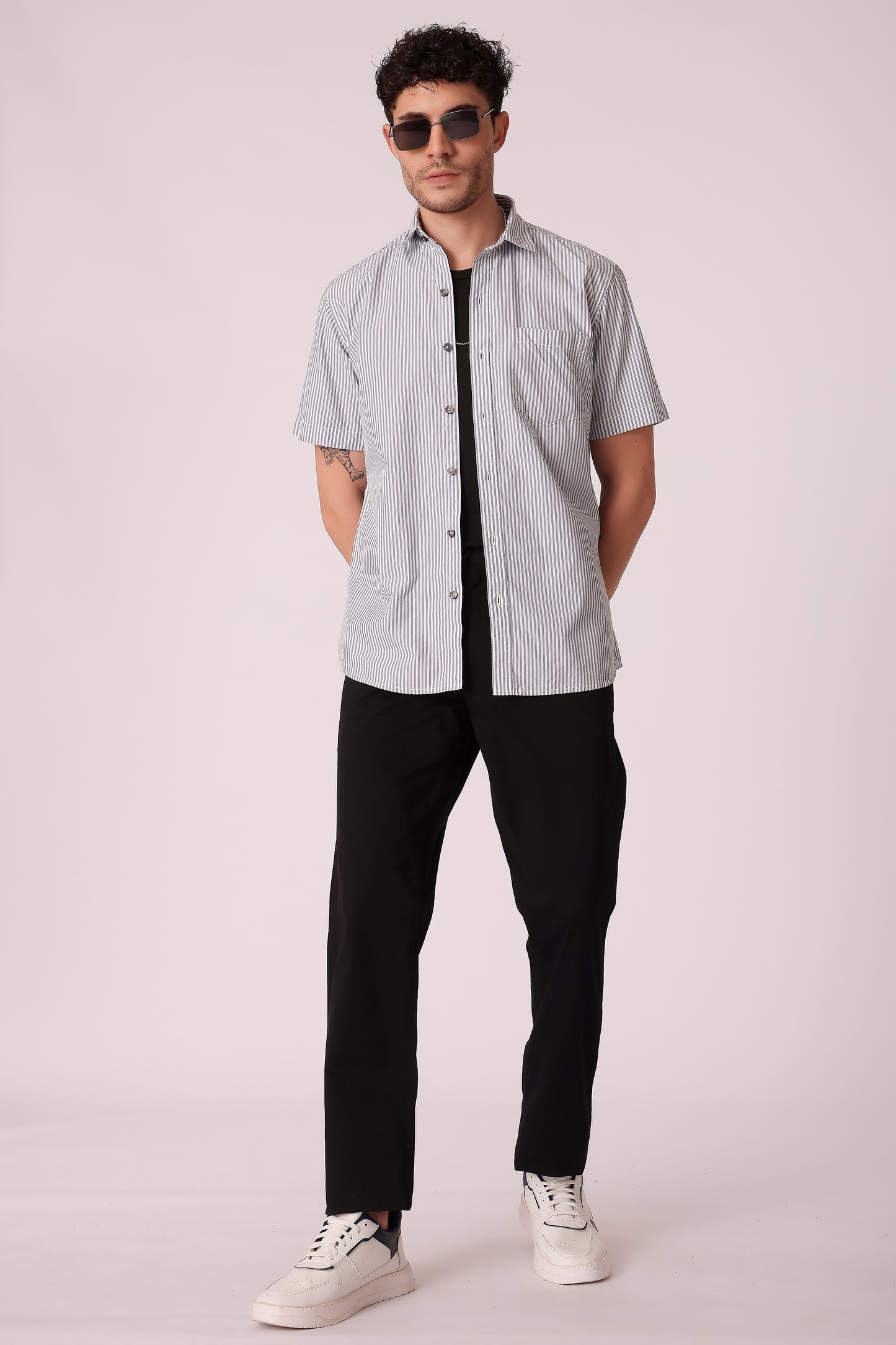 Men's Cotton stretch Slim Fit Chinos - extra image 5