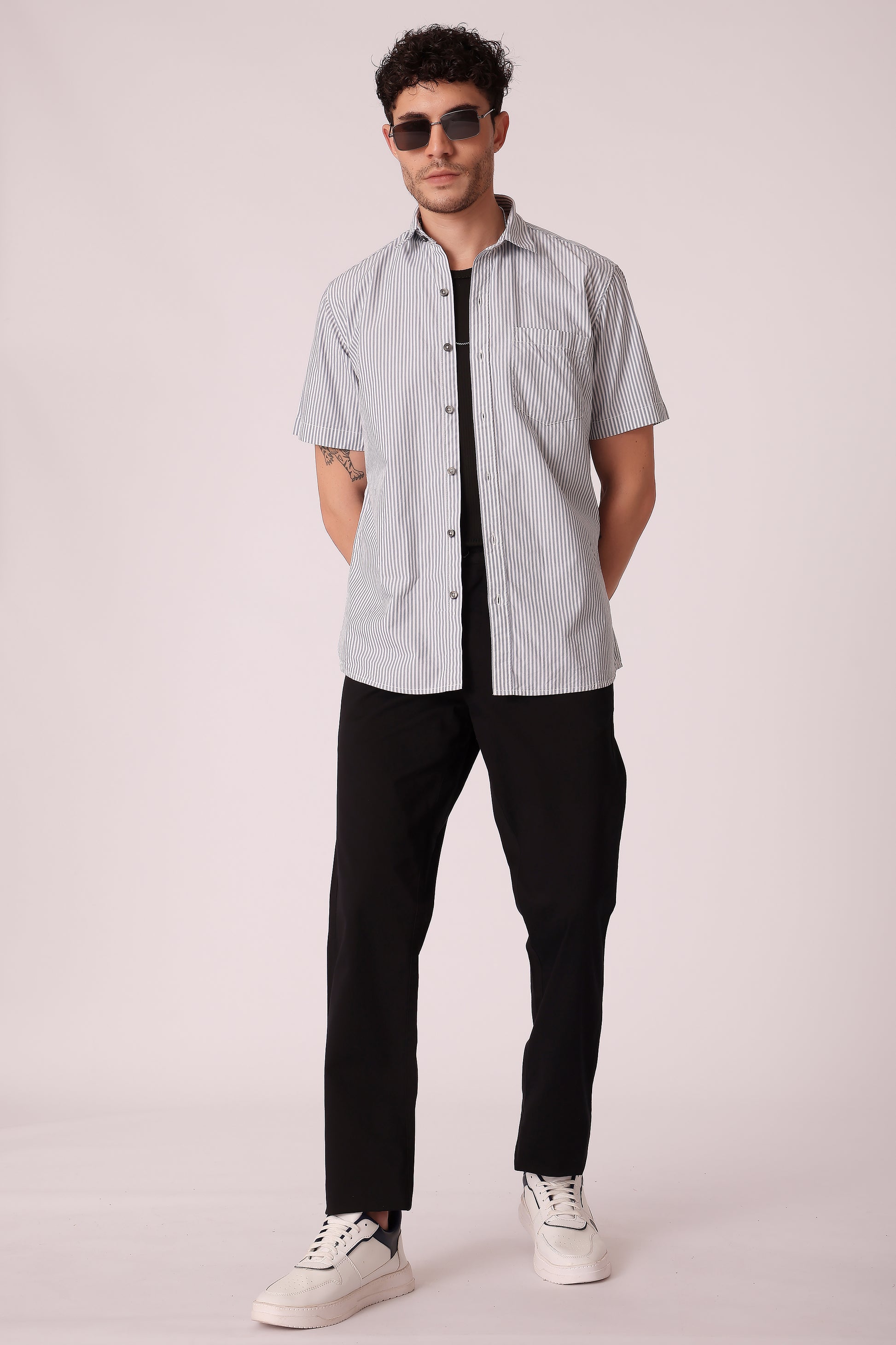 Men's Cotton stretch Slim Fit Chinos - extra image 5