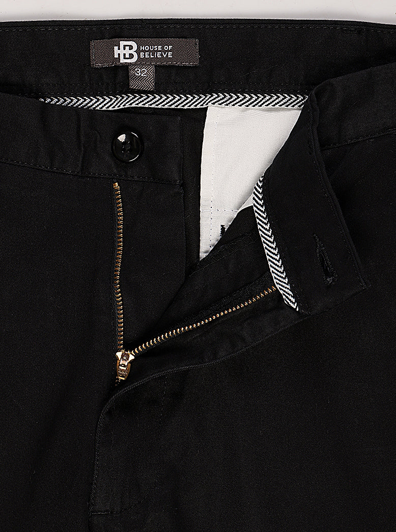 Men's Cotton stretch Slim Fit Chinos - extra image 4