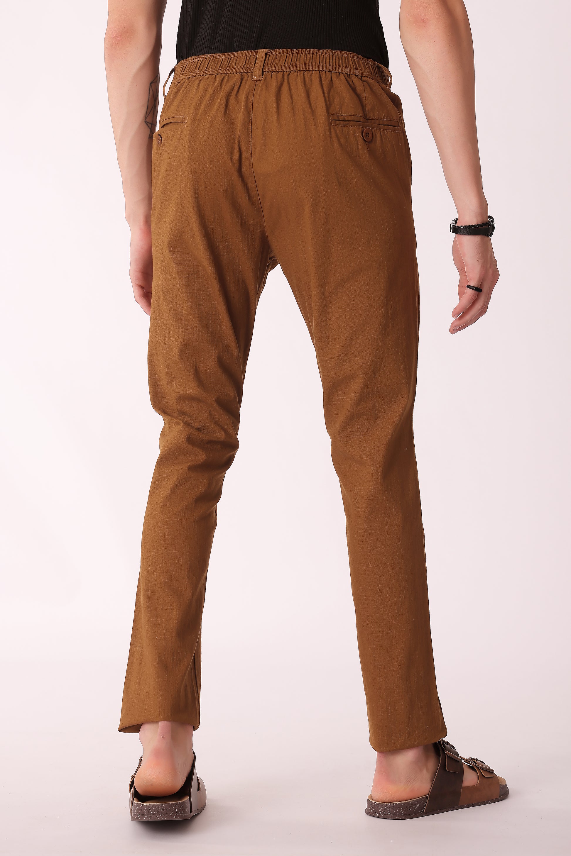 Men's Cotton stretch Slim Fit Chinos - extra image 3