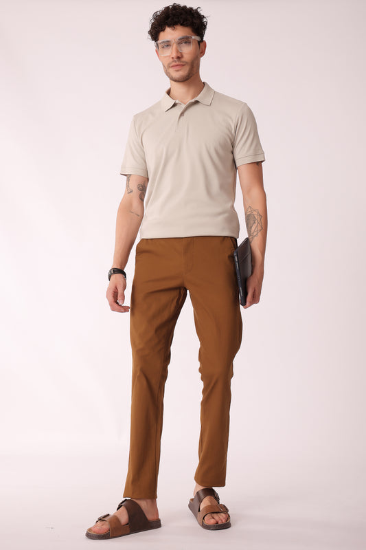 Men's Cotton stretch Slim Fit Chinos - extra image 2