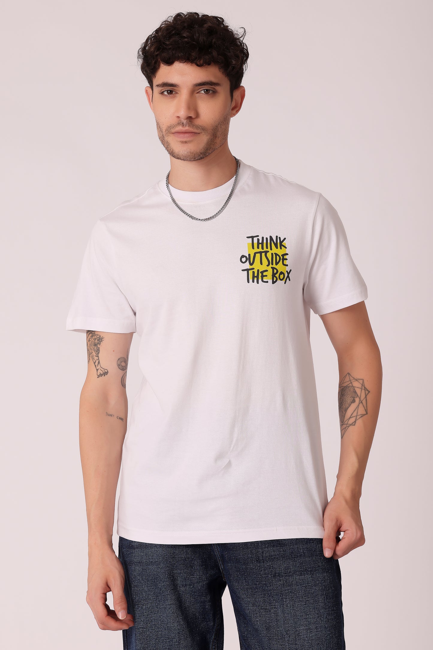 Men's Regualr fit Cotton Graphic Tshirts - extra image 5