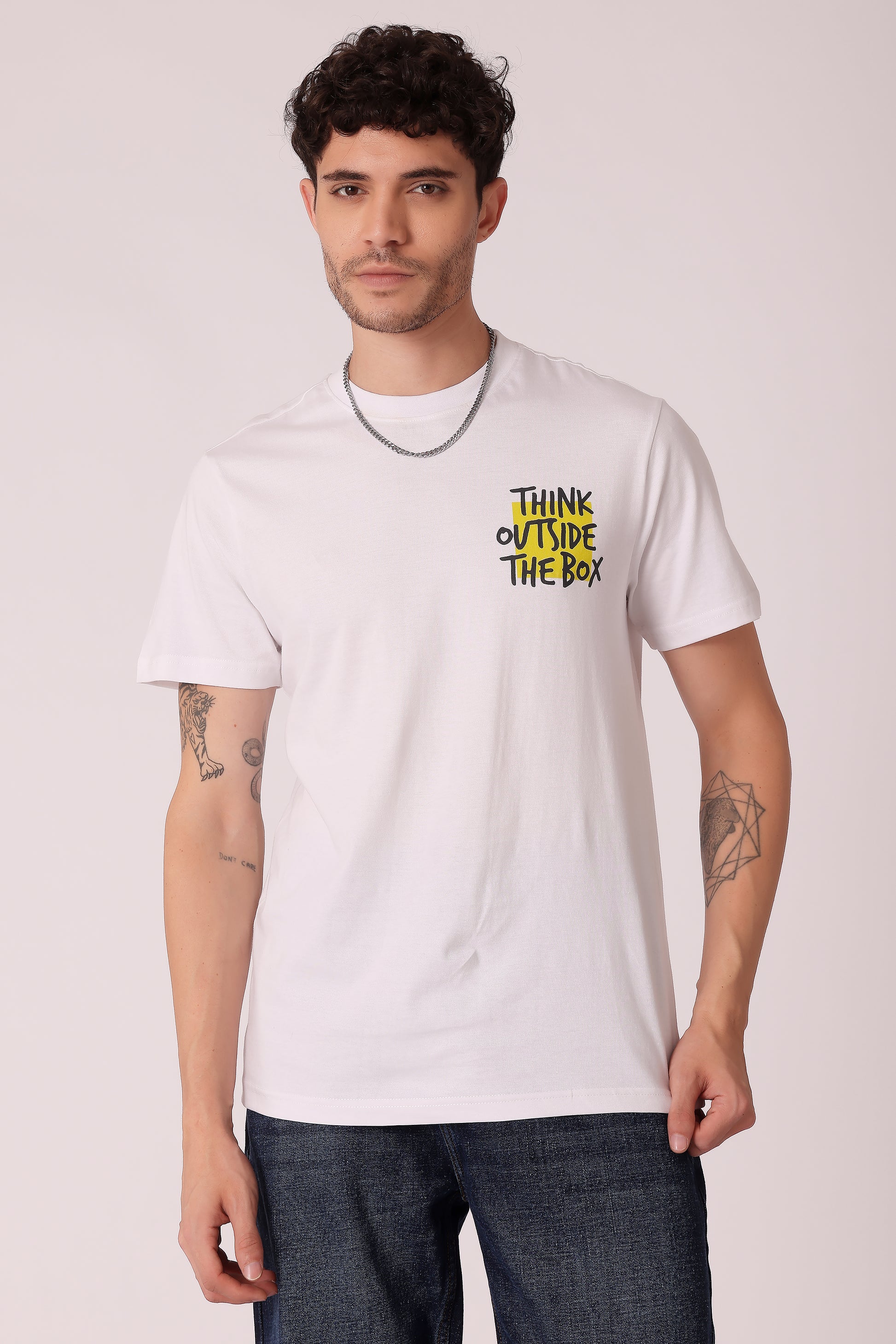 Men's Regualr fit Cotton Graphic Tshirts - extra image 5