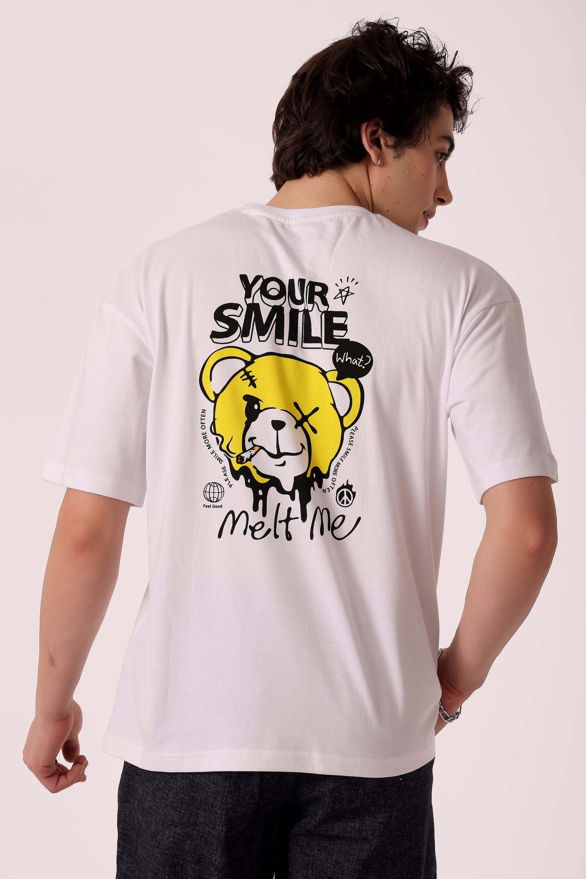 Men's Oversized Cotton Graphic Tshirts - extra image 2