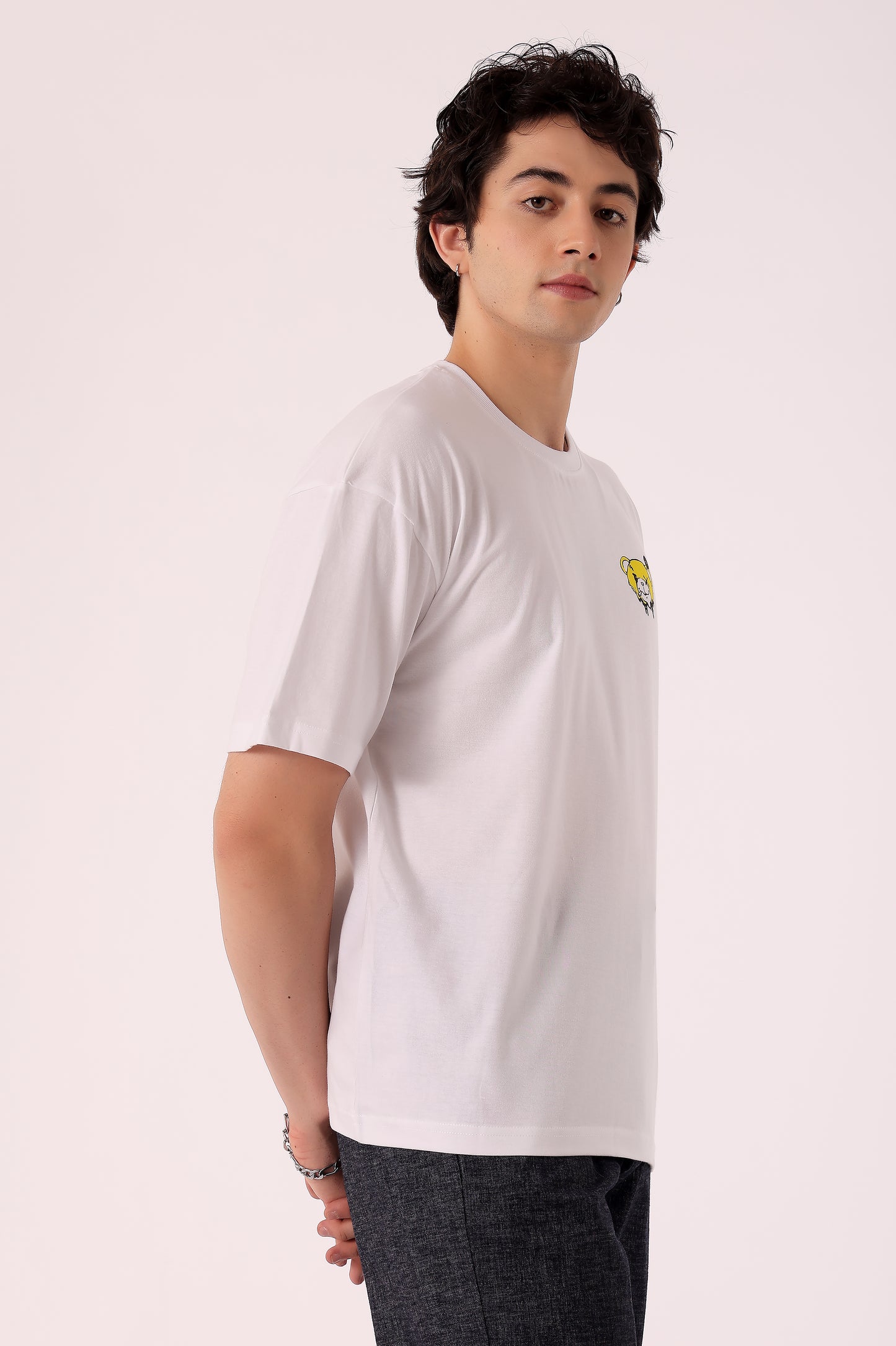 Men's Oversized Cotton Graphic Tshirts - extra image 5