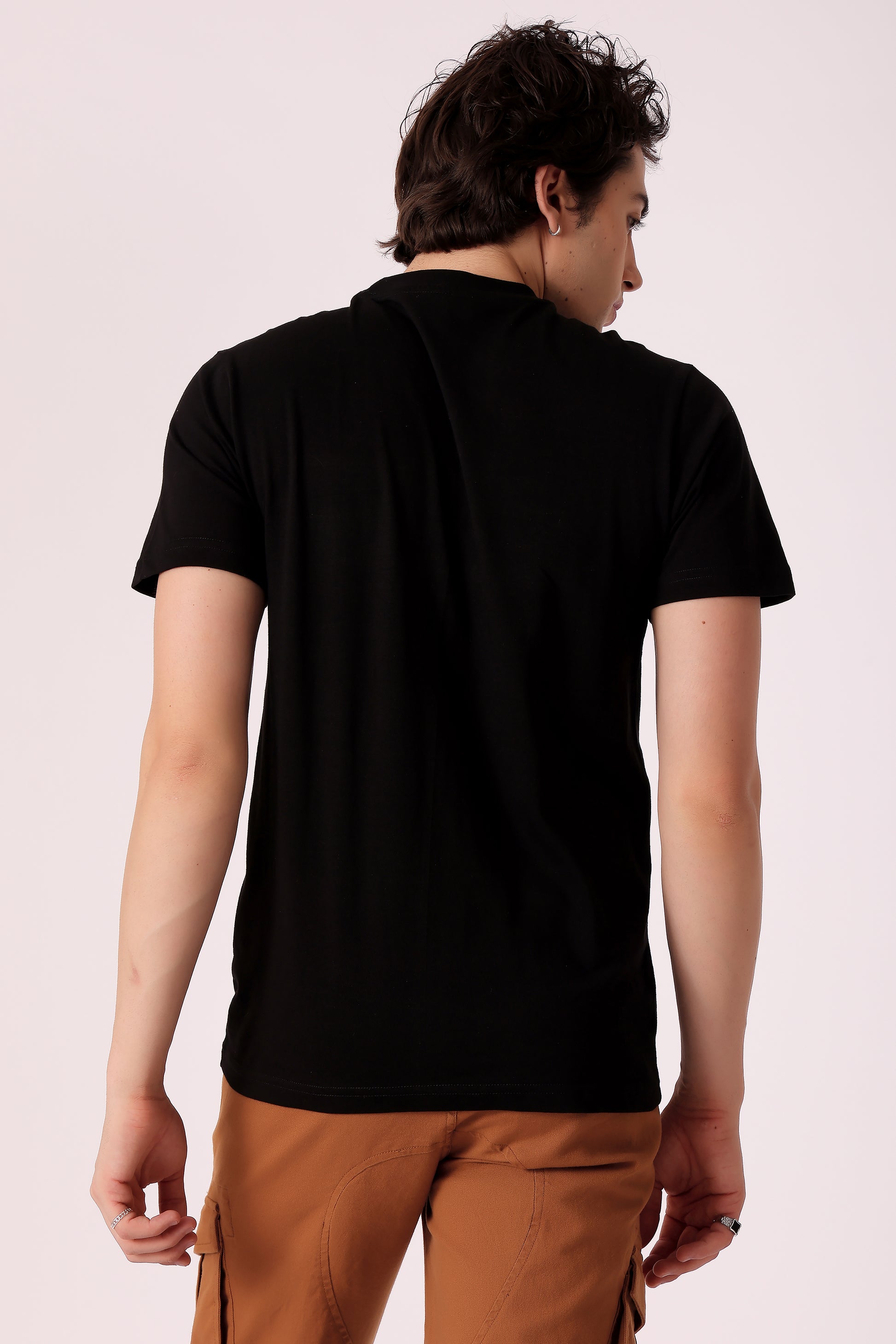 Men's Regualr fit Cotton Graphic Tshirts - extra image 3