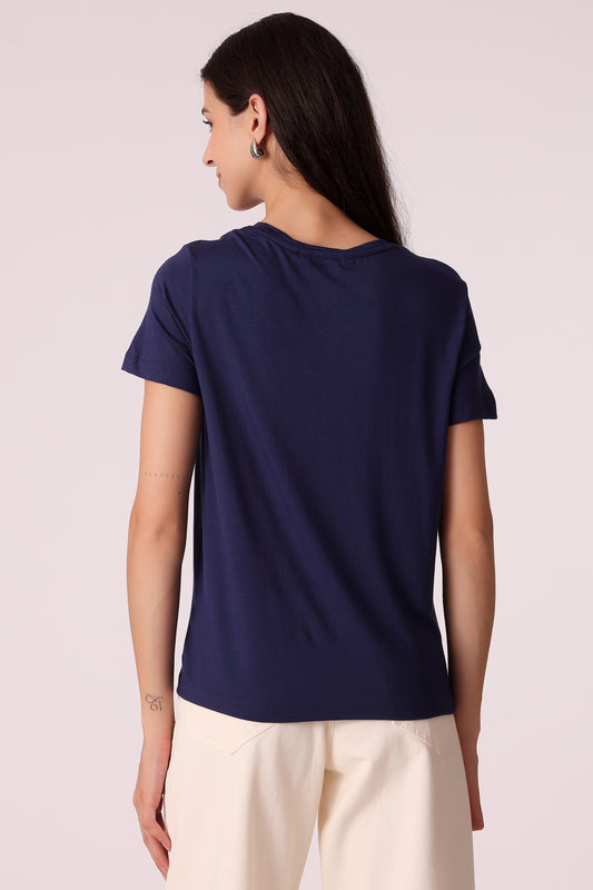 western regular fit casual solid t-shirts - extra image 2
