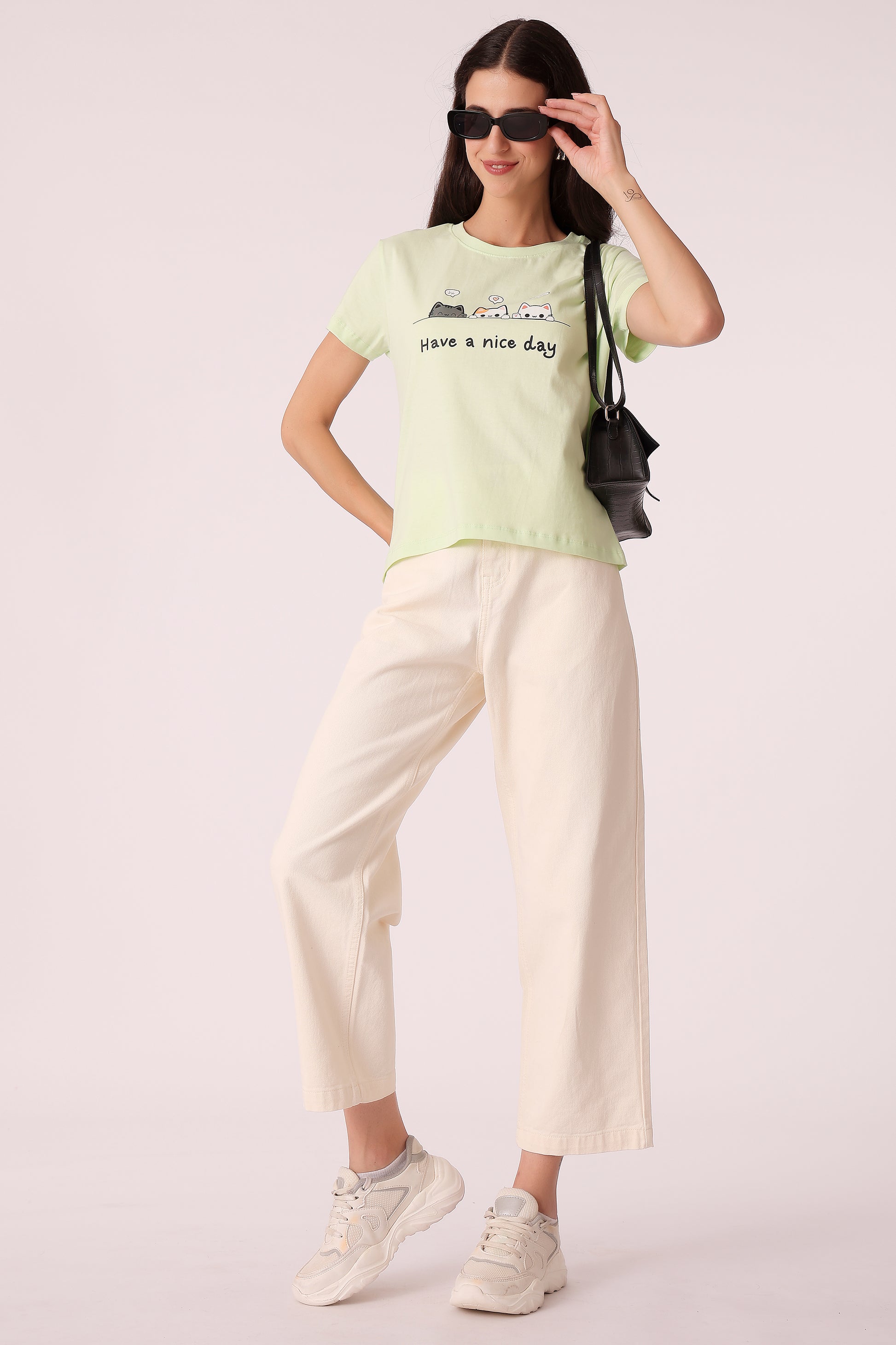 western oversized fit casual print t-shirts - extra image 3
