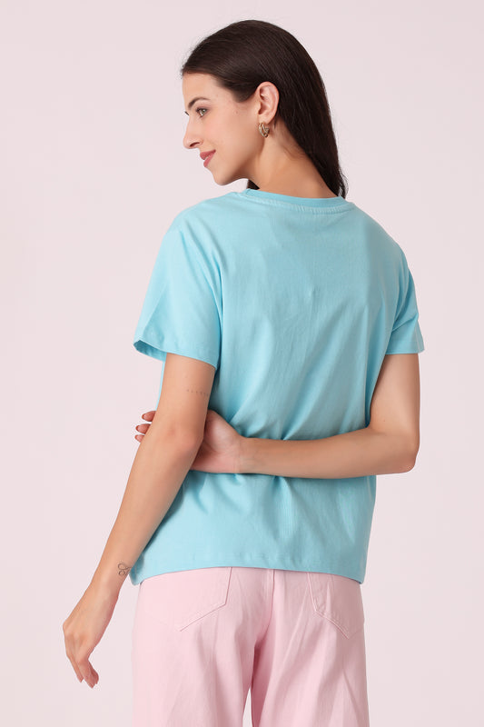 western oversized fit casual print t-shirts - extra image 2