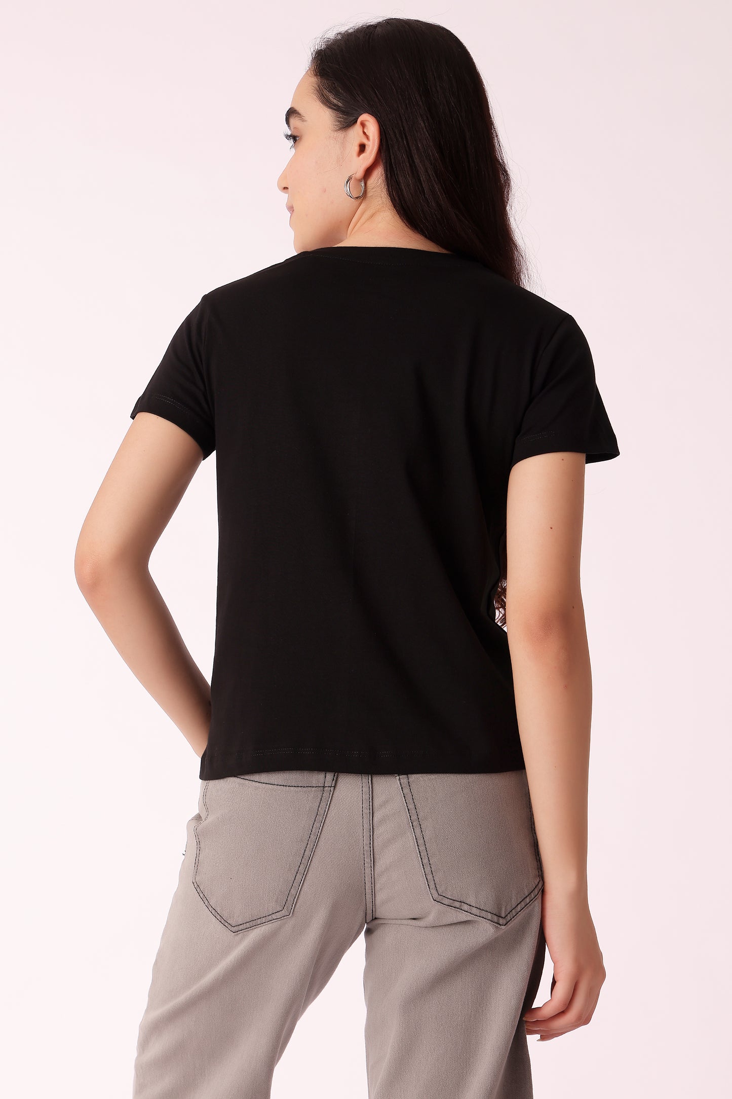 western oversized fit casual print t-shirts - extra image 2