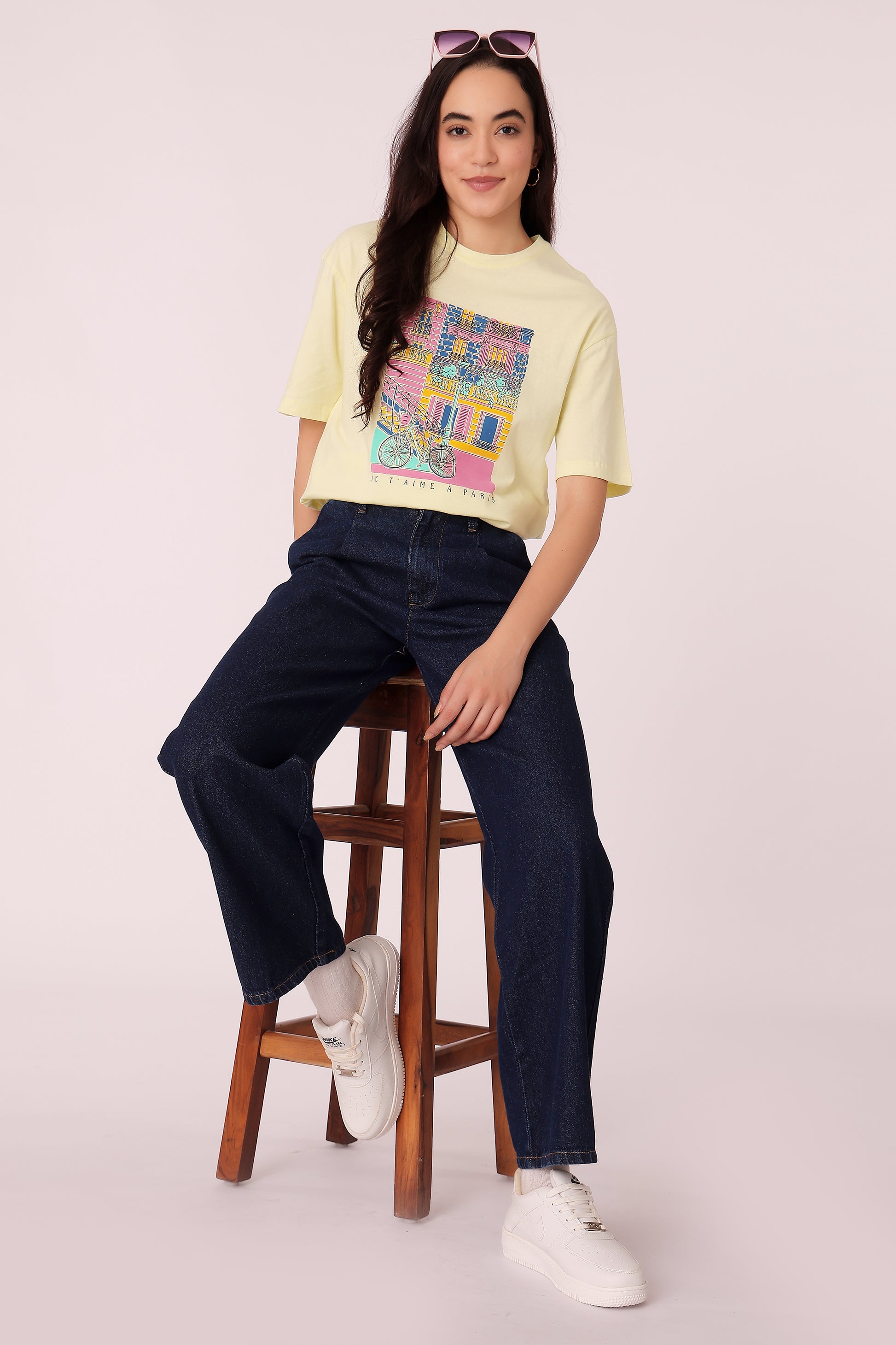 western oversized fit casual print t-shirts - extra image 3
