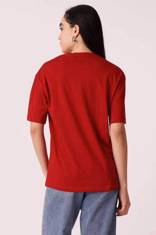 western oversized fit casual print t-shirts - extra image 2