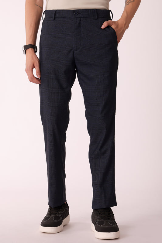 Men's Slim Fit Formal Pants - Navy