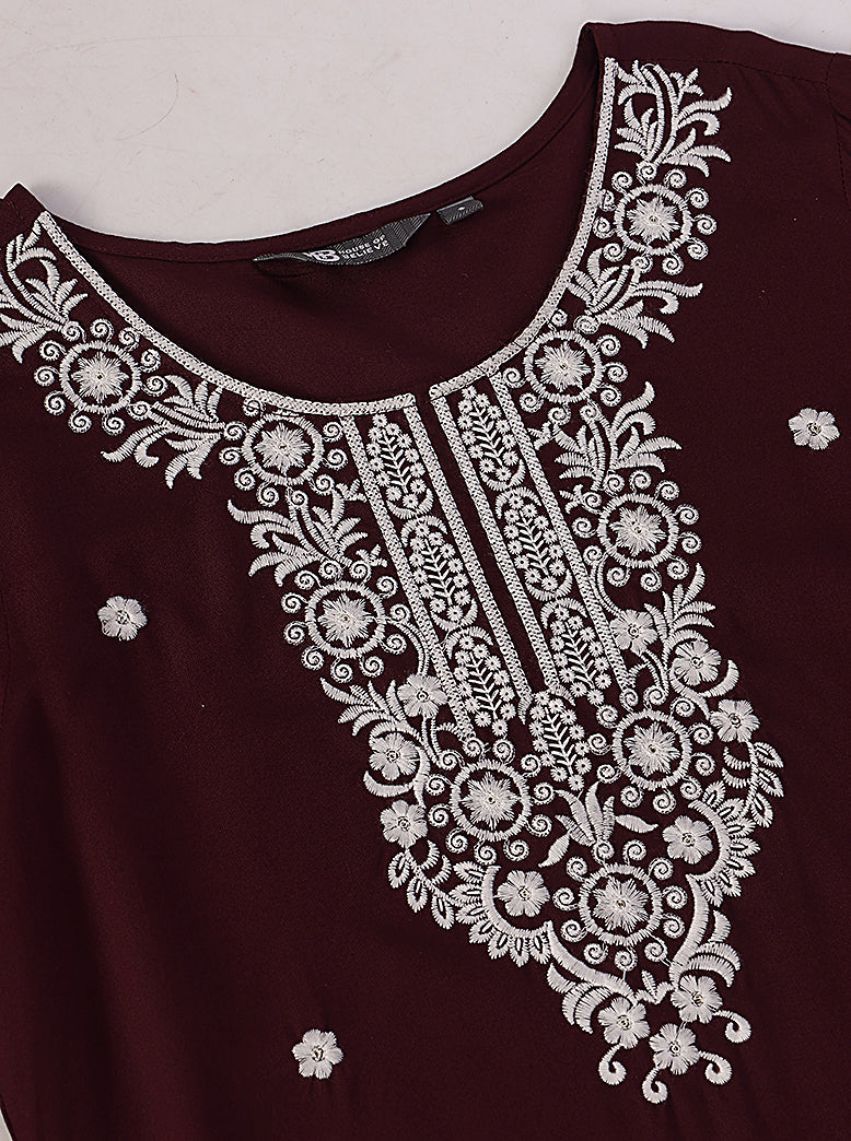 ETHNIC REGULAR FIT EMBROIDERY SKD - extra image 4