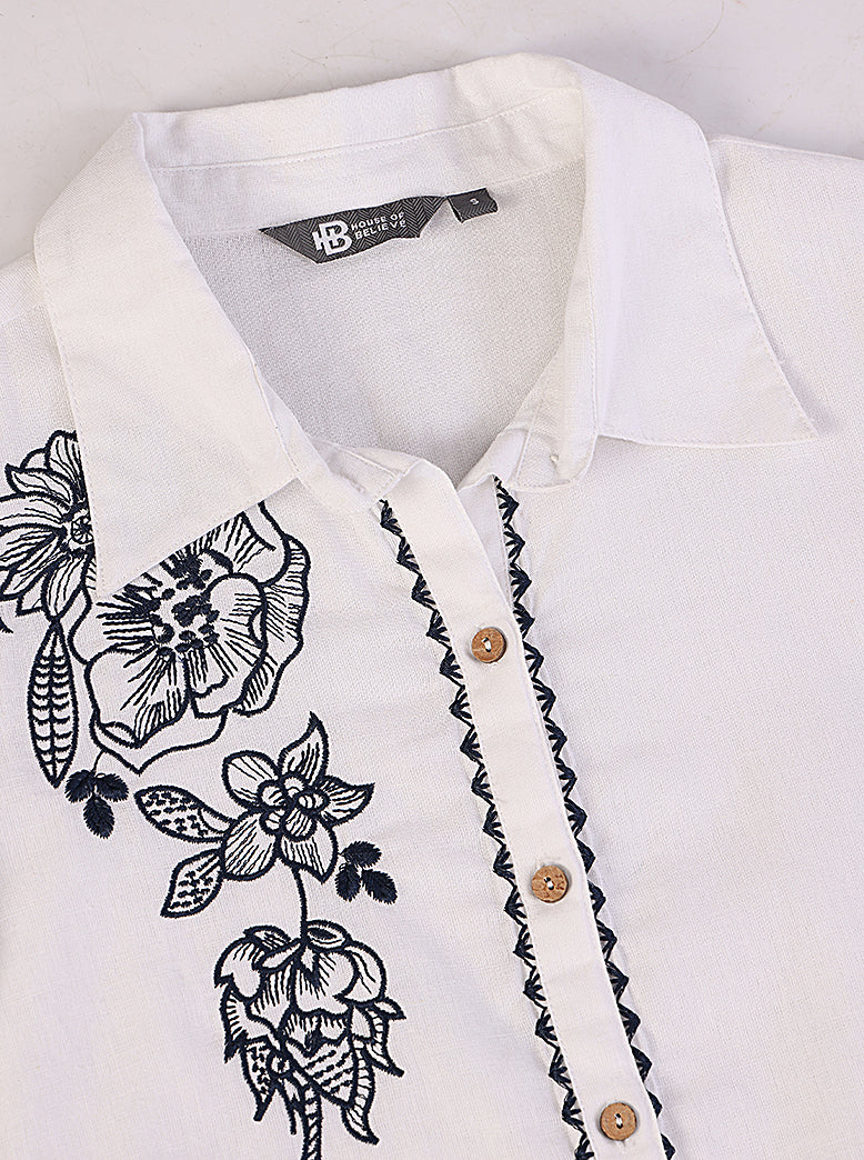 ETHNIC REGULAR FIT EMBROIDERY CORD SET - extra image 4