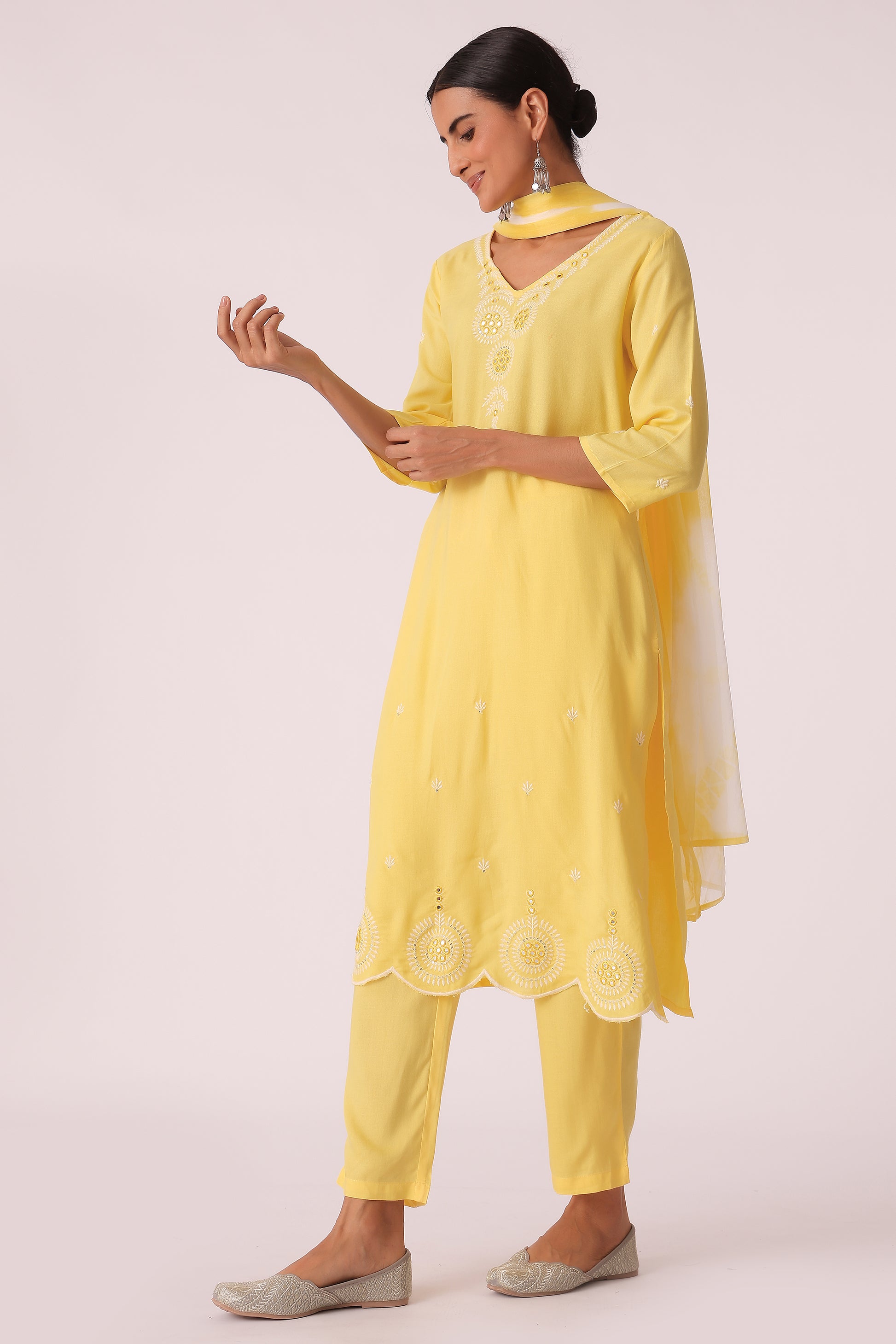ETHNIC REGULAR FIT EMBROIDERY SKD - extra image 3