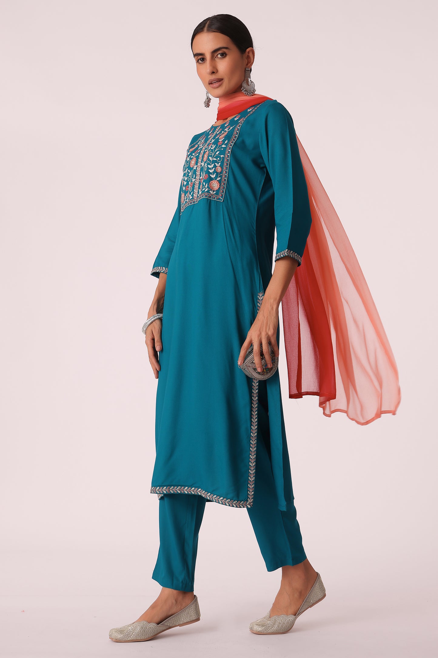ETHNIC REGULAR FIT EMBROIDERY SKD - extra image 3
