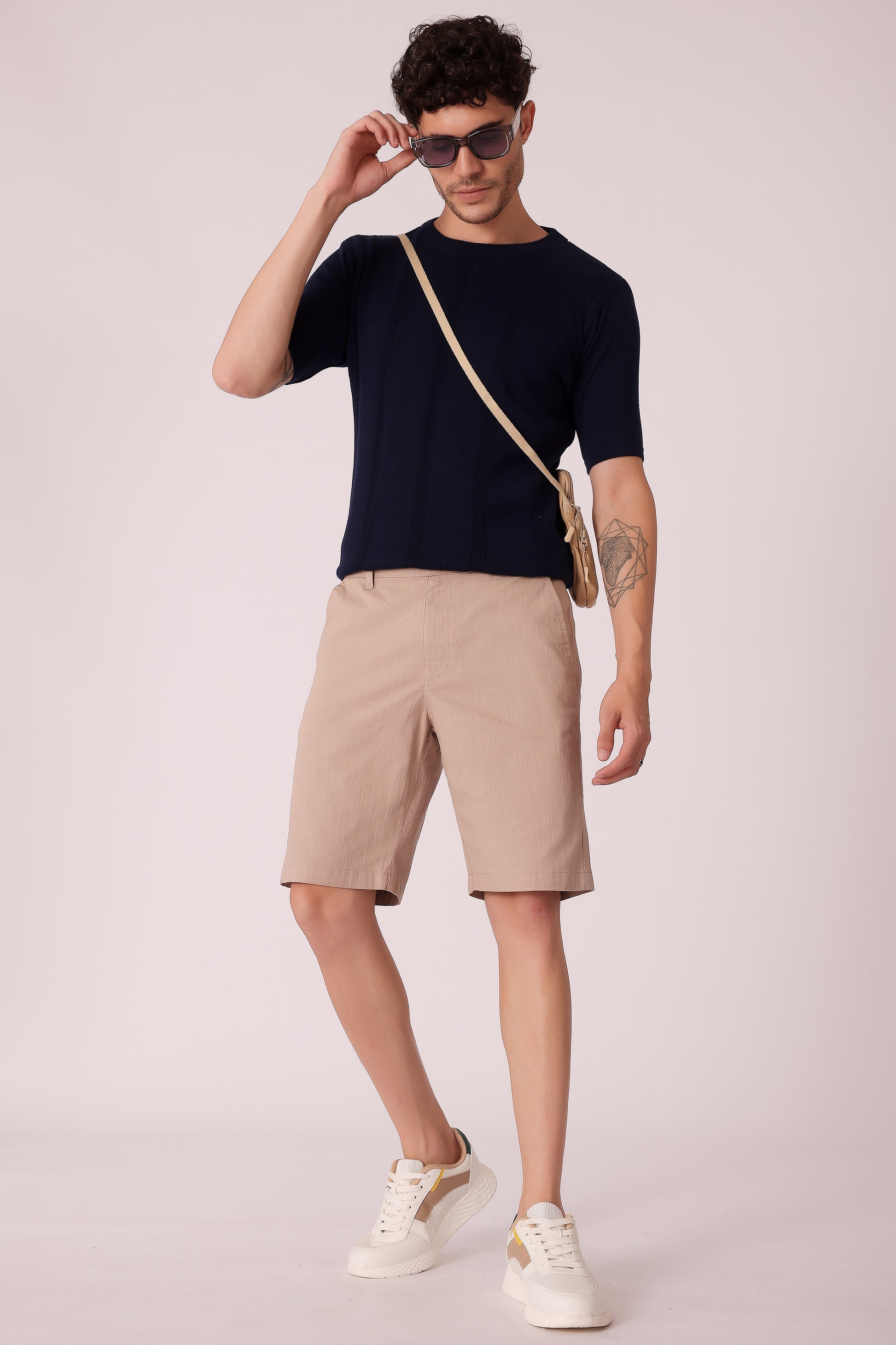 Men's Flat Knit Crew neck tshirt - extra image 4