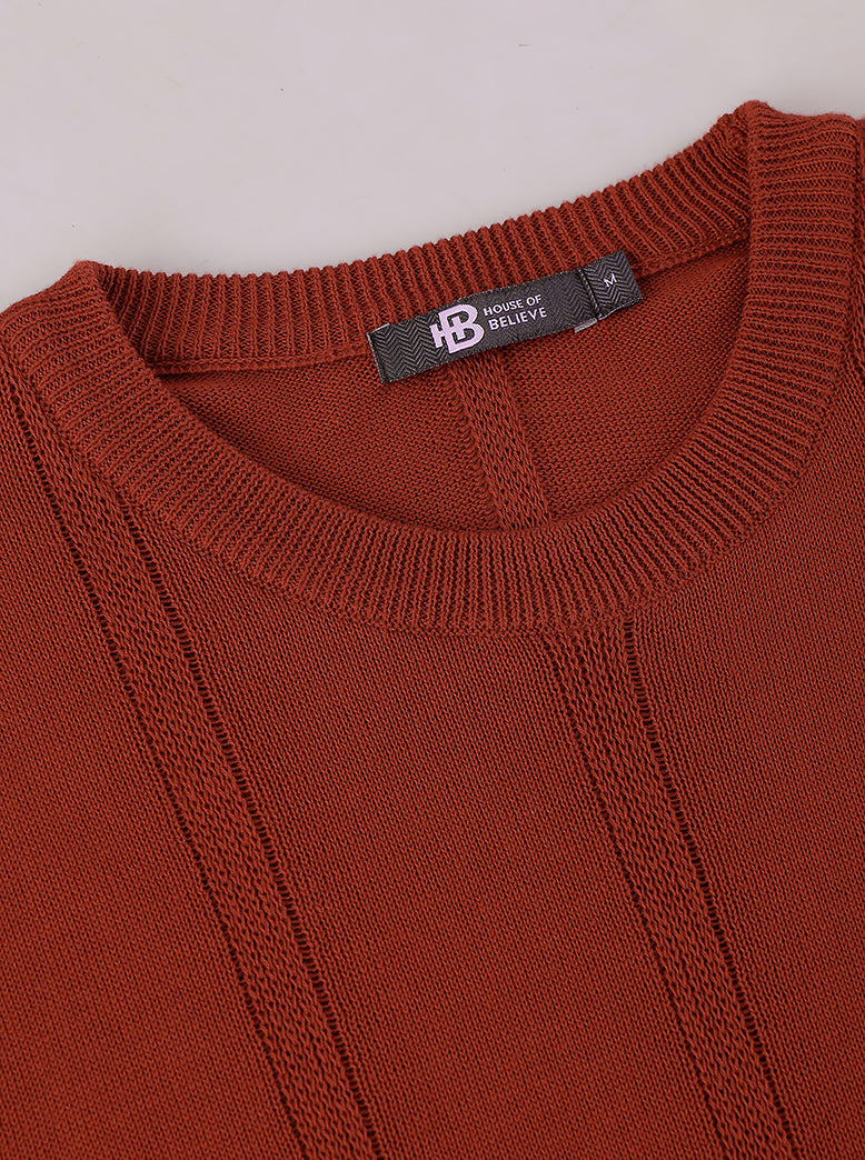 Men's Flat Knit Crew neck tshirt - extra image 3