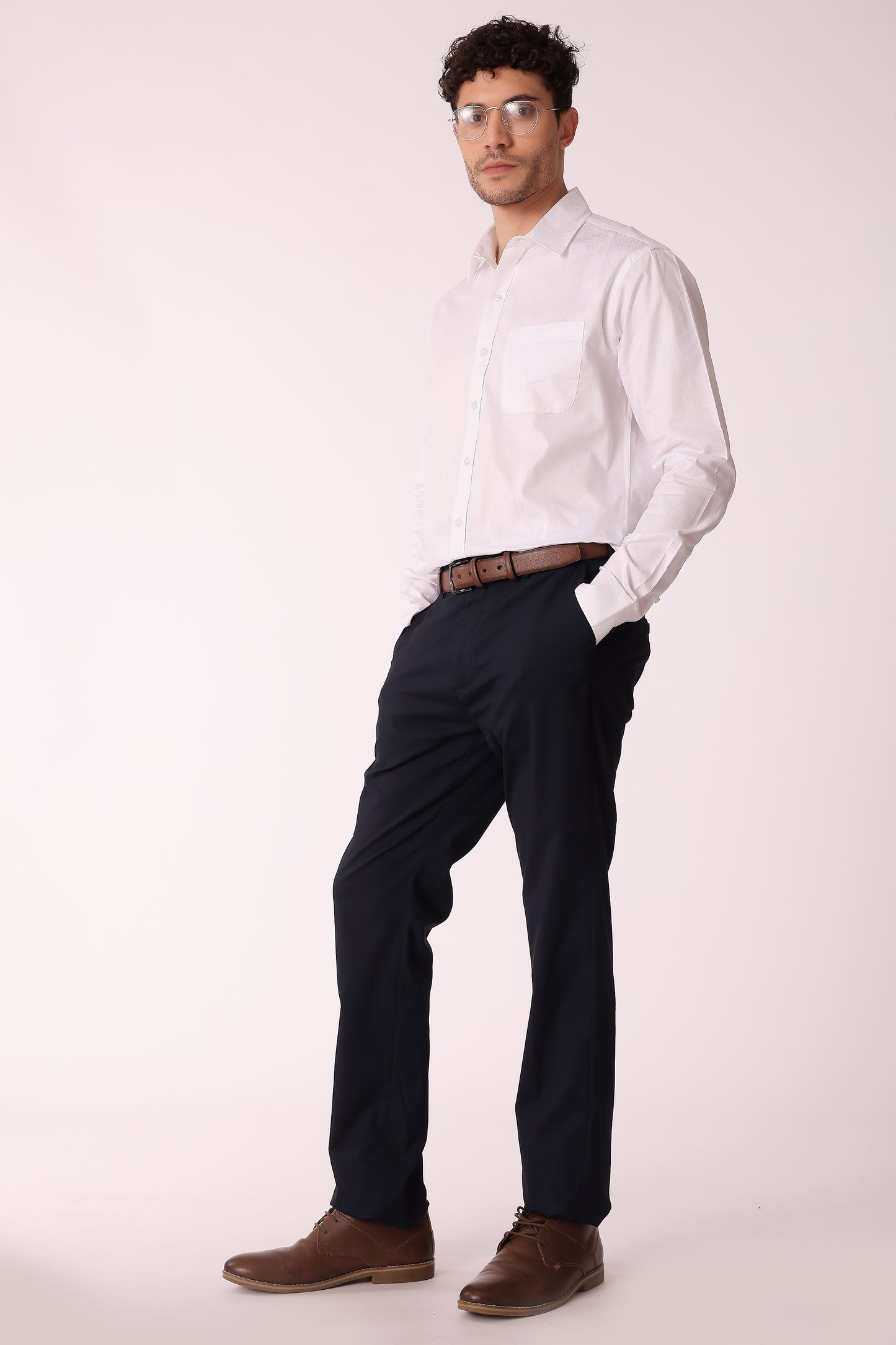 Men's Cotton stretch Slim Fit Chinos - extra image 3