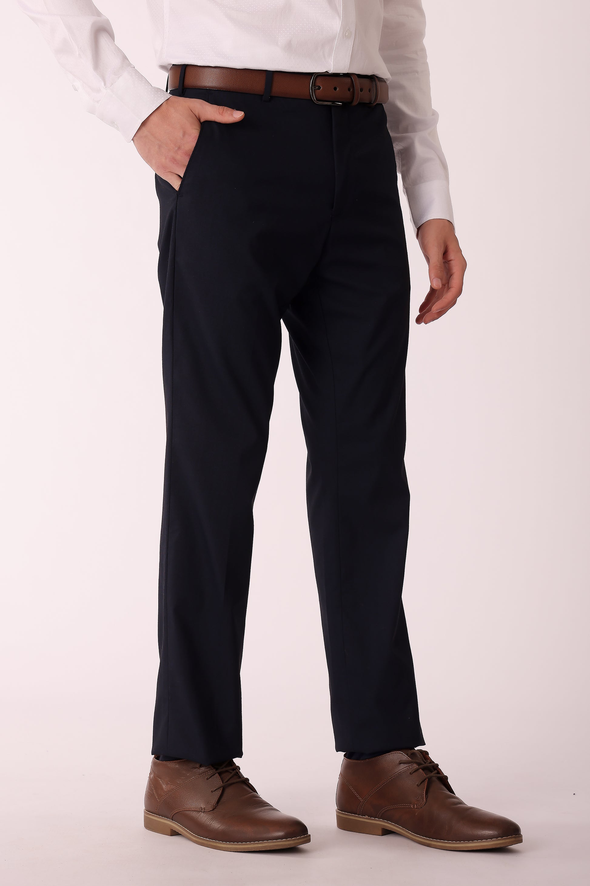 Men's Cotton stretch Slim Fit Chinos - extra image 2
