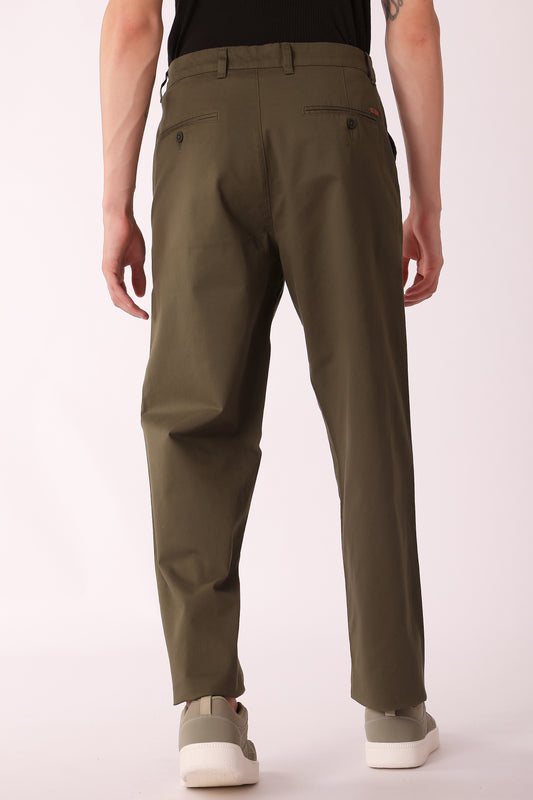 Men's Cotton stretch Straight Fit Chinos - extra image 2