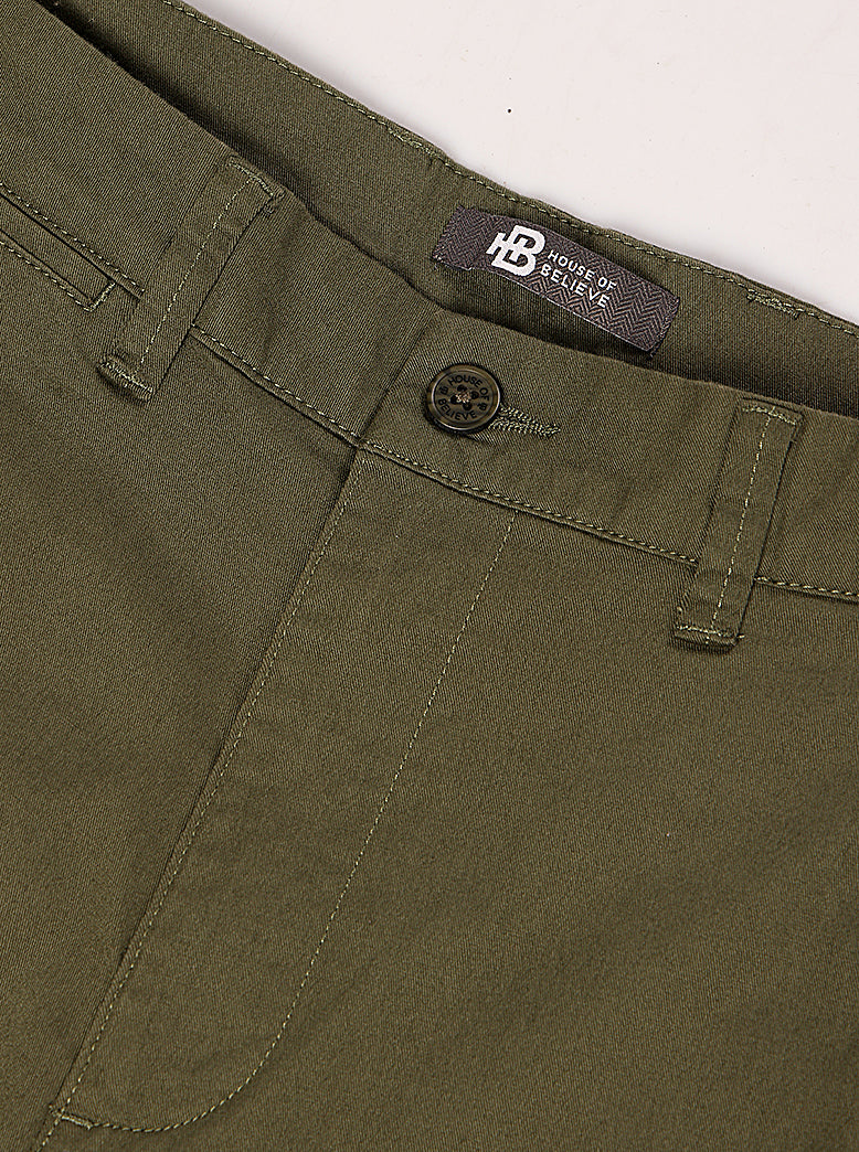 Men's Cotton stretch Straight Fit Chinos - extra image 5