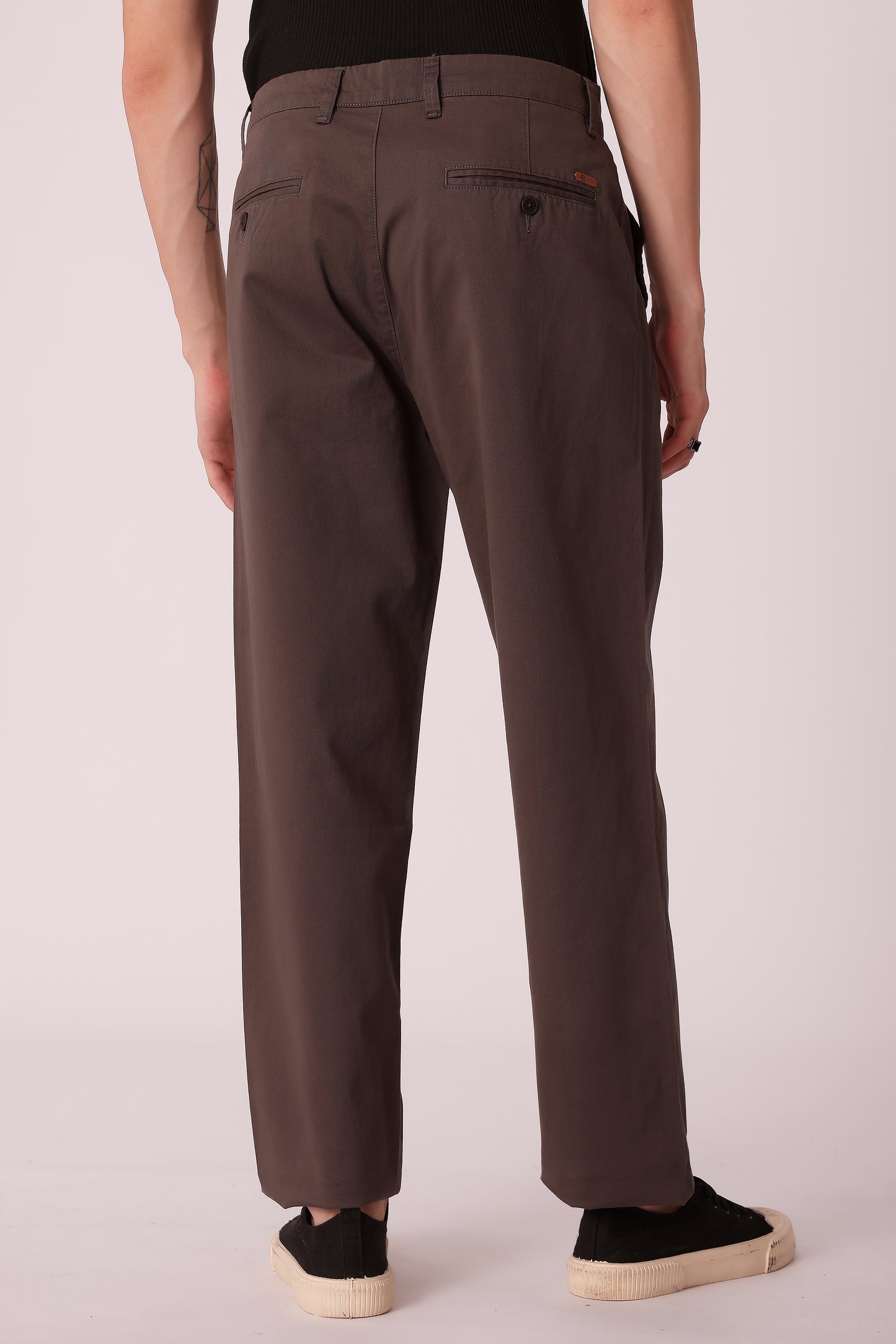 Men's Cotton stretch Straight Fit Chinos - extra image 2