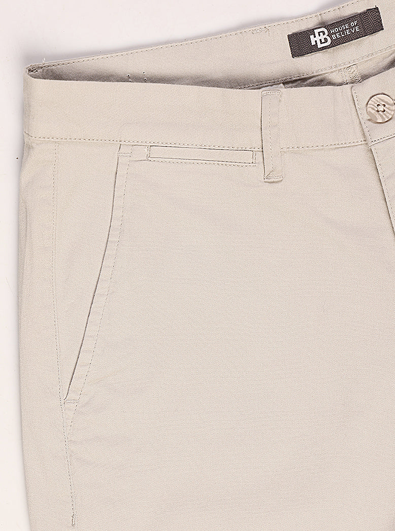 Men's Cotton stretch Slim Fit Chinos - extra image 3