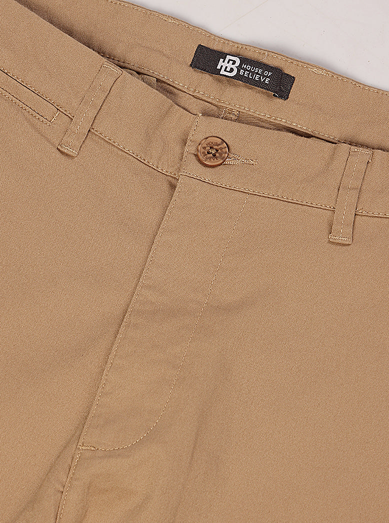 Men's Cotton stretch Slim Fit Chinos - extra image 4