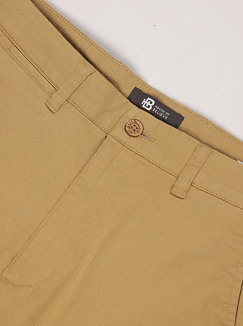 Men's Cotton stretch Straight Fit Chinos - extra image 3