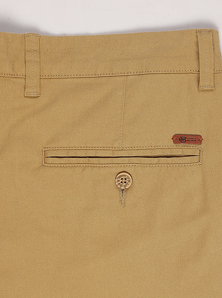 Men's Cotton stretch Straight Fit Chinos - extra image 4