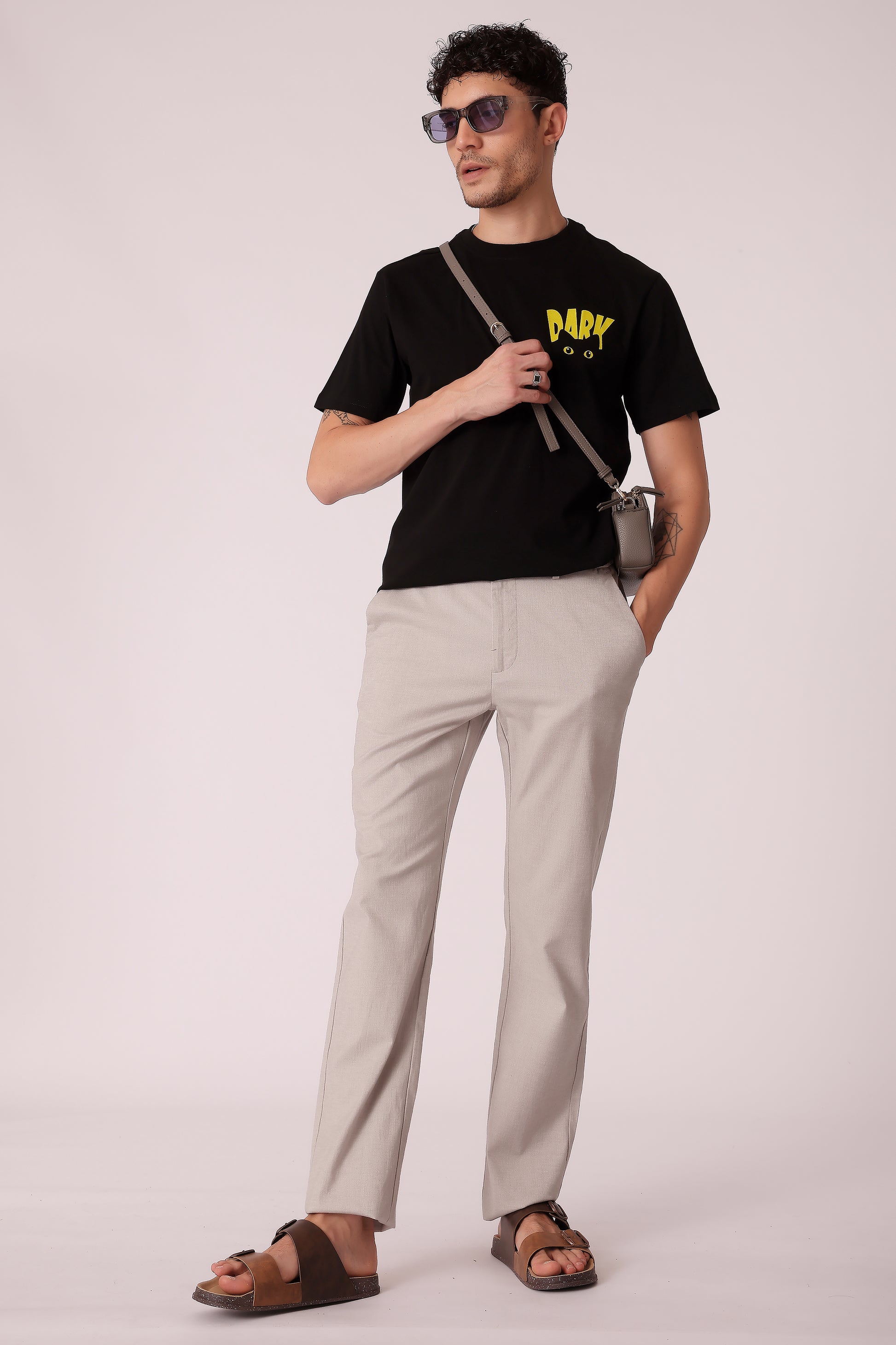 Men's Cotton stretch Slim Fit Chinos - extra image 5