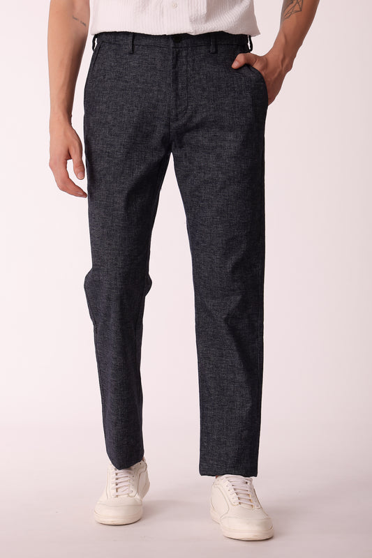 Men's Cotton stretch Slim Fit Chinos - Navy