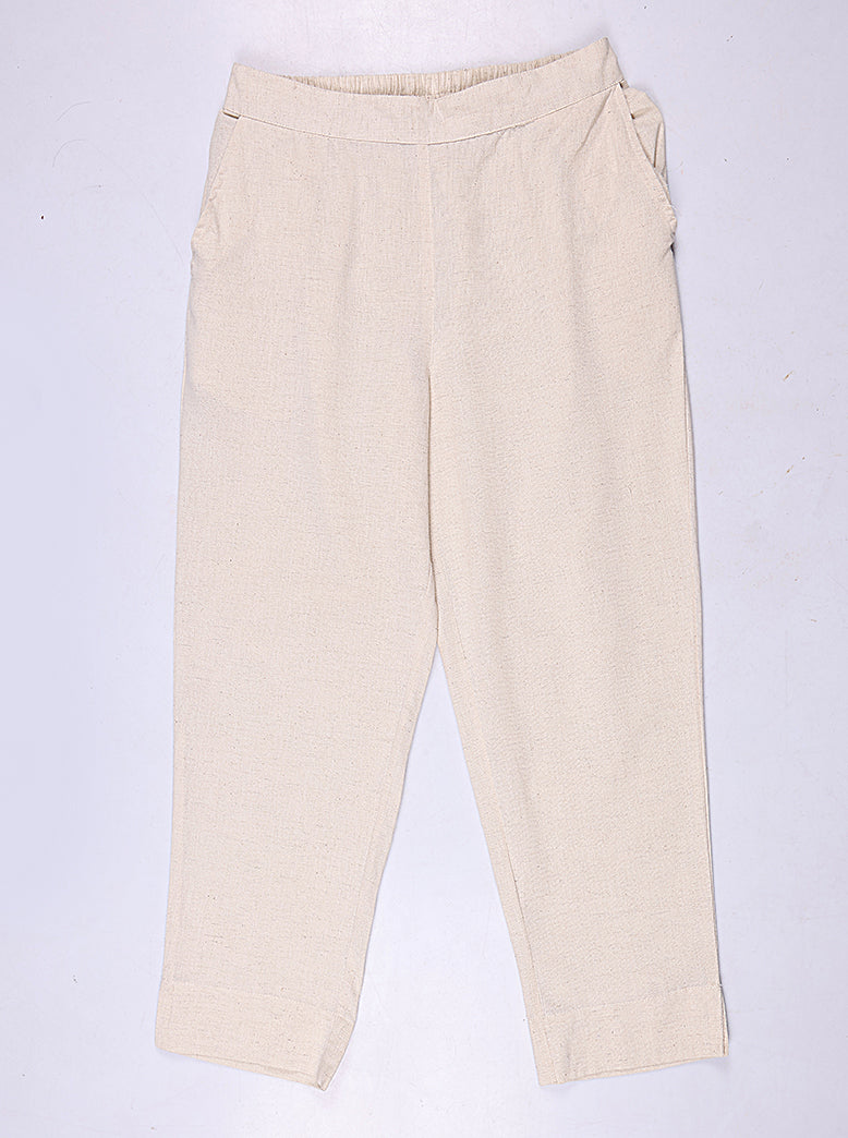ETHNIC REGULAR FIT SOLID PANTS - extra image 4