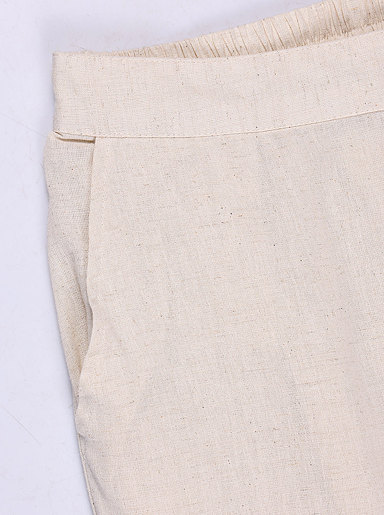 ETHNIC REGULAR FIT SOLID PANTS - extra image 5