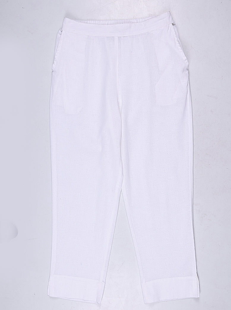 ETHNIC REGULAR FIT SOLID PANTS - extra image 4