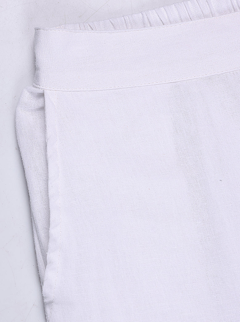 ETHNIC REGULAR FIT SOLID PANTS - extra image 5