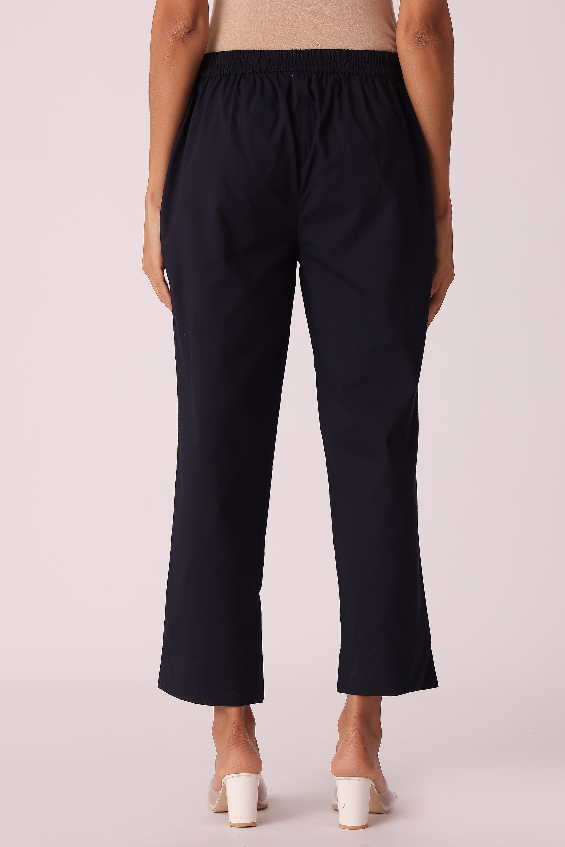 ETHNIC REGULAR FIT SOLID PANTS - extra image 2