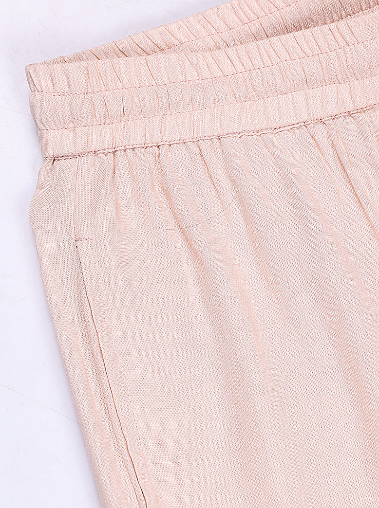 ETHNIC REGULAR FIT SOLID PLAZZO - extra image 5