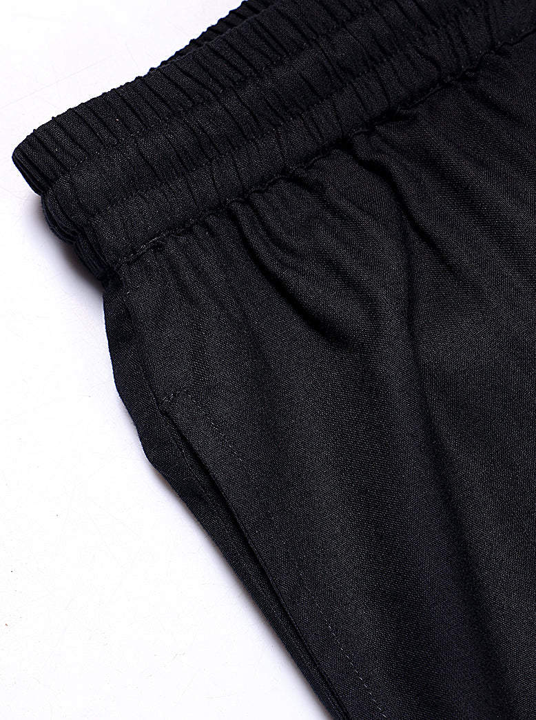 ETHNIC REGULAR FIT SOLID PLAZZO - extra image 5