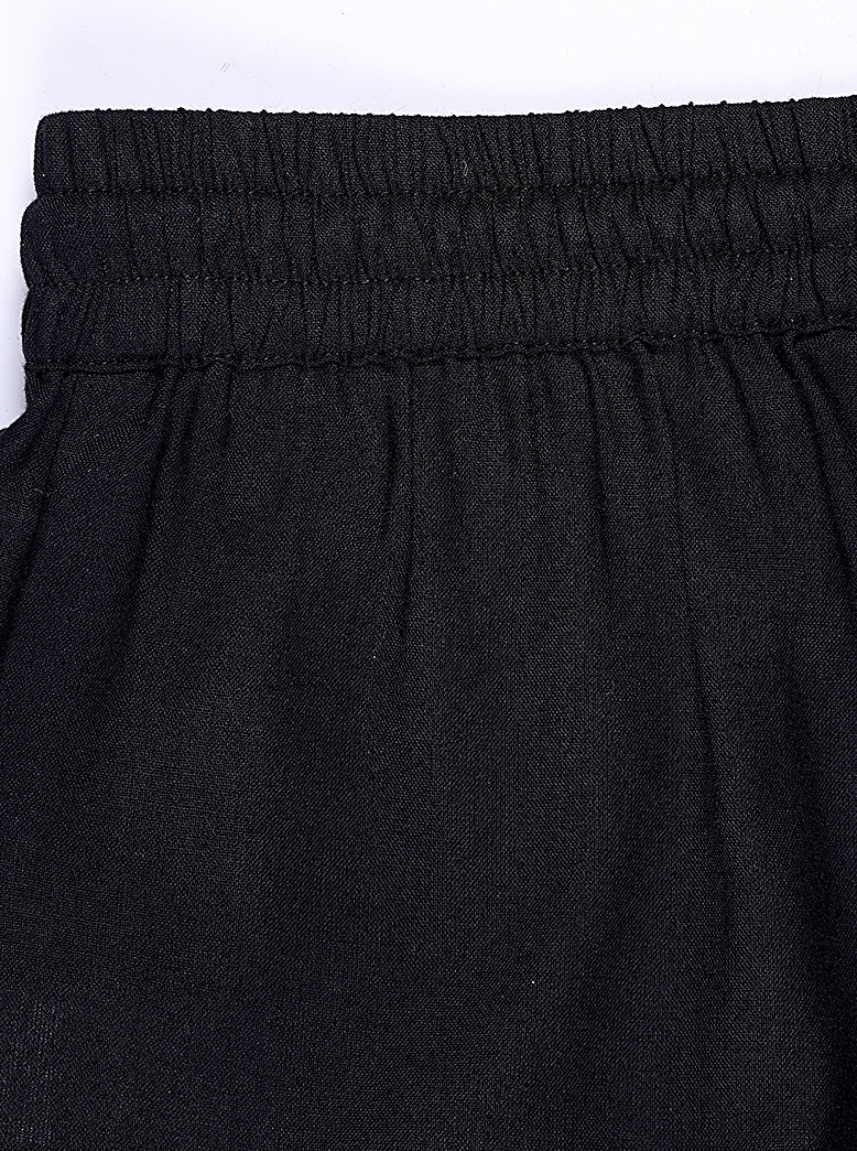 ETHNIC REGULAR FIT SOLID PLAZZO - extra image 6