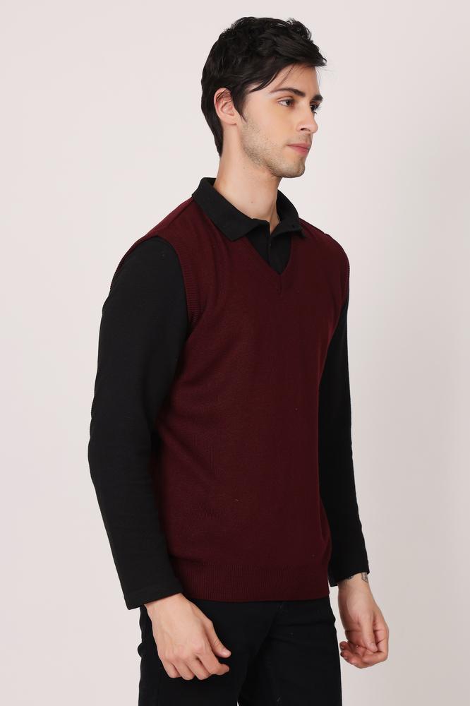 Mens Sleeveless Sweaters - extra image 2