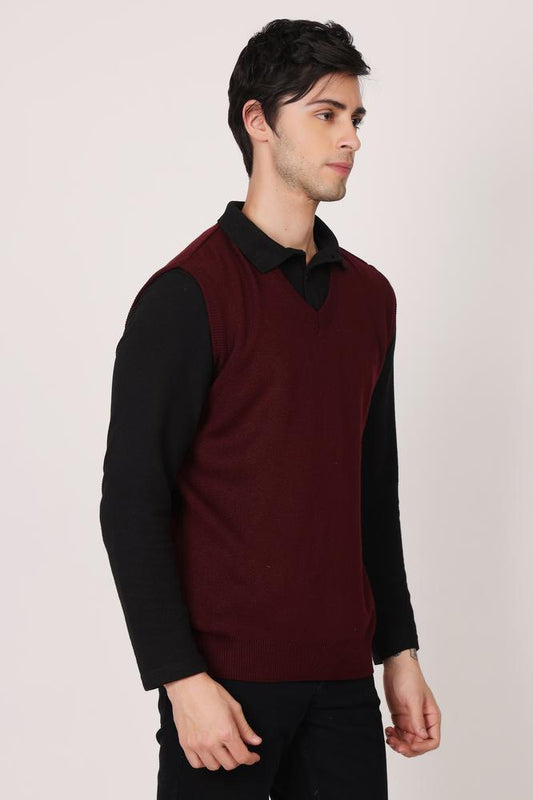 Mens Sleeveless Sweaters - extra image 2