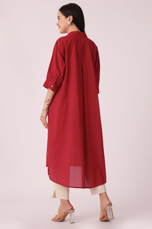ETHNIC LOOSE FIT ALL OVER EMB KURTA - extra image 2