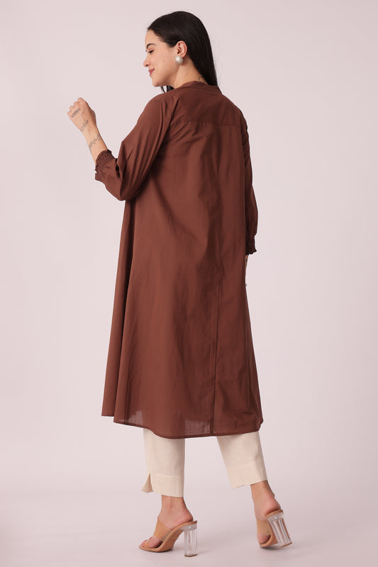 ETHNIC LOOSE FIT ALL OVER EMB KURTA - extra image 2