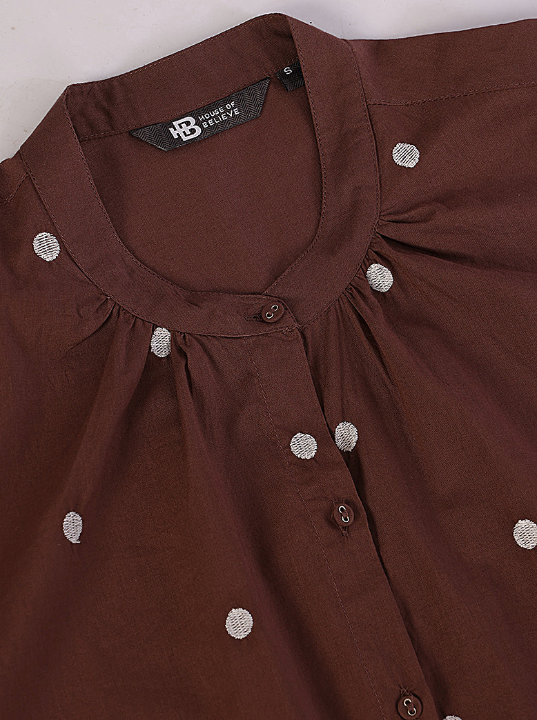 ETHNIC LOOSE FIT ALL OVER EMB KURTA - extra image 4